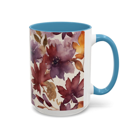 Fall Accent Coffee Mug (15oz)